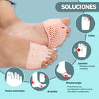 Almohadillas terapéuticas con separador de dedos PharmaToe™