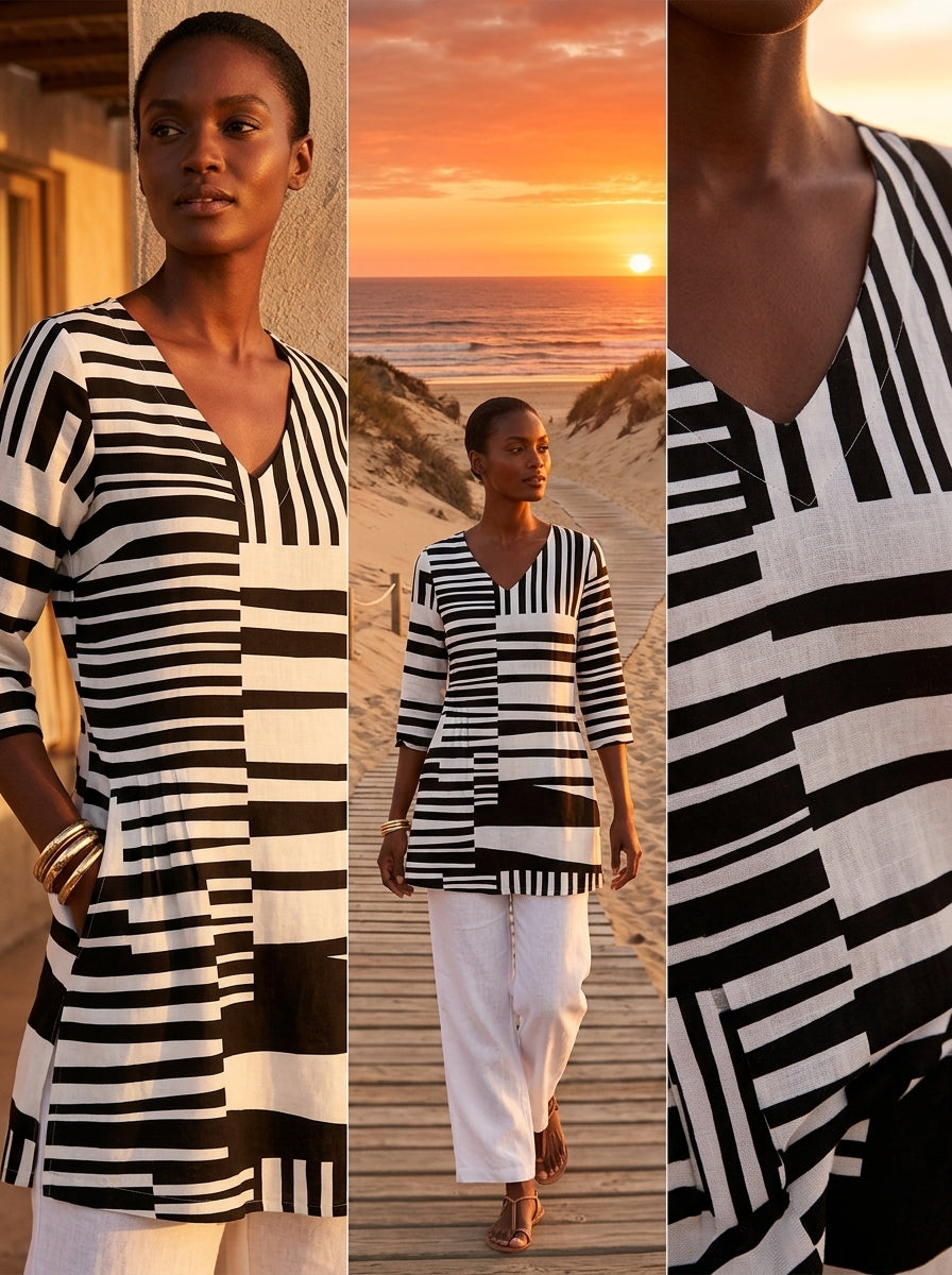 Sophie | Blusa Larga con Escote en V