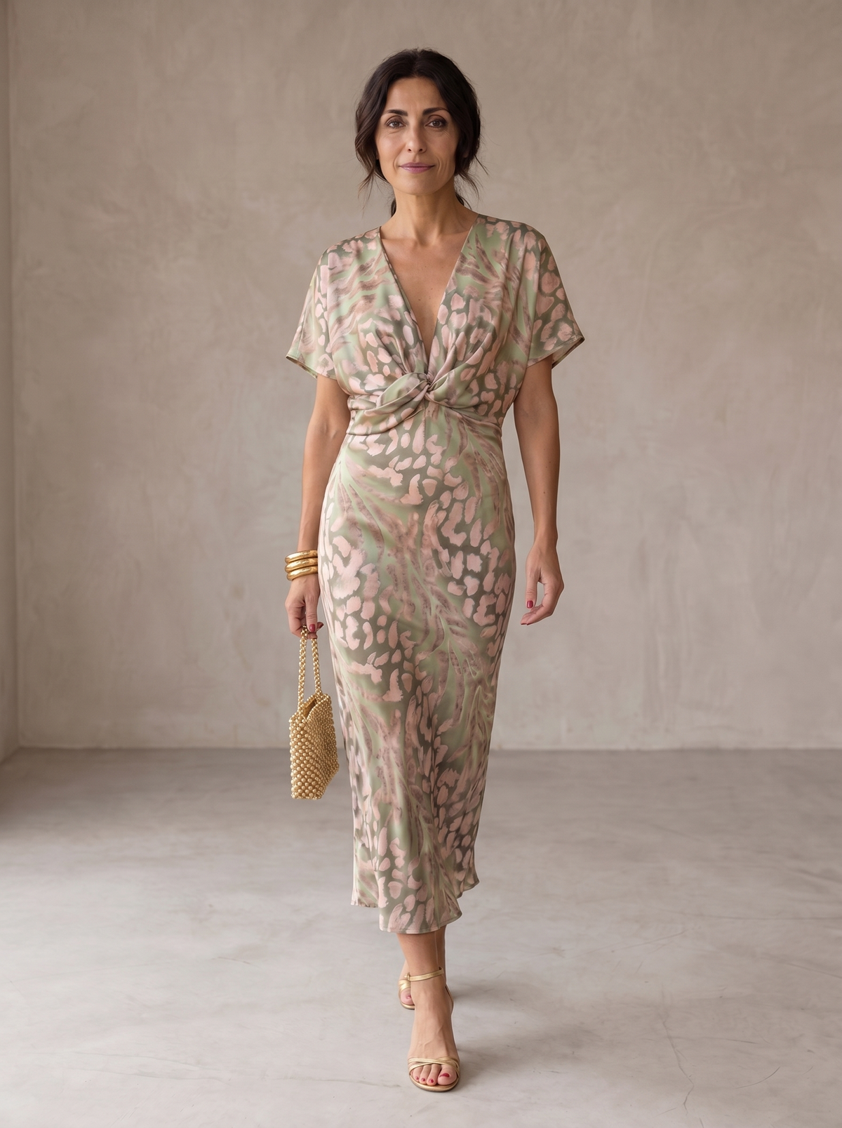 Antonella | Elegante vestido de tejido ligero y fluido